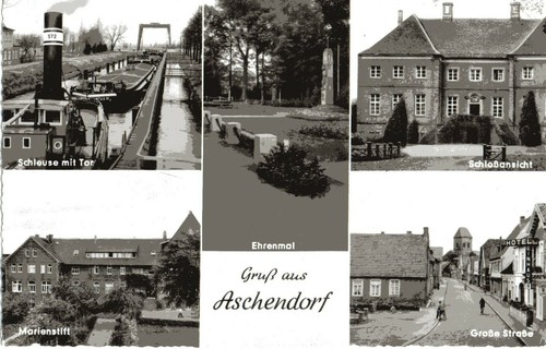 Aschendorf papenburg im - ak,