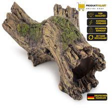 hygger Aquarium Dekoration Baumstamm, Harz Höhle Aquarium Deko, Aqua Ornaments