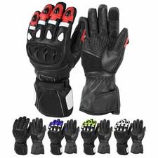 Motorradhandschuhe aus Leder