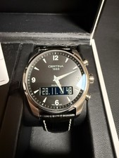 Certina DS 8 Multi Hybrid Chronograph Herrenuhr Edelstahl