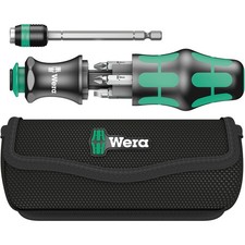 Wera KK 20 Werkstatt Magazin-Schraubendreher 1/4" (6.3 mm)  DIN 3126, DIN ISO...
