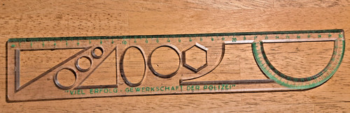 Technisches zeichenlineal gdp - technisches,