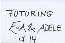 Eva & Adele Autogramme signed