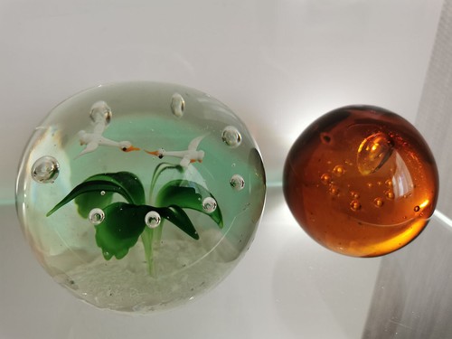 Glas kugel briefbeschwerer - kugel,