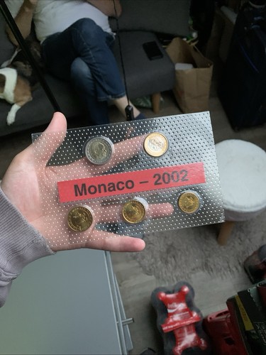 Monaco kms 2002 euro 10 - 2002,,
