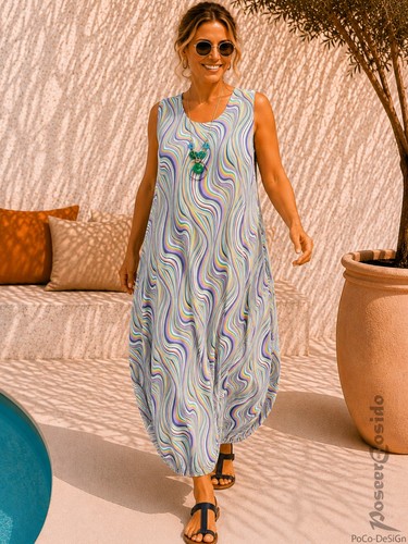Lagenlook top ballonkleid - lagenlook,