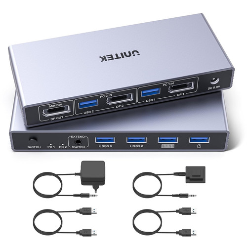 Kvm switch monitor 2 - 1,