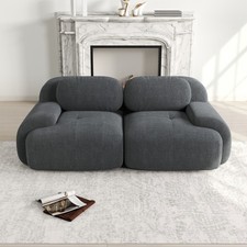 Loveseat-Sofa aus Cordsamt