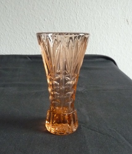 Alte glasvase pressglas - ,