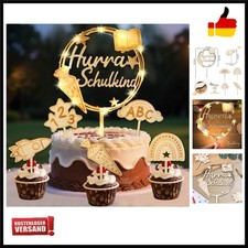 Tortendeko Einschulung mit LED