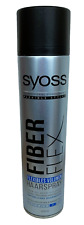 2x Syoss Haarspray Fiber Flex Haltegrad 4, extra starkes Haarspray je 400ml