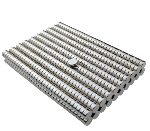 Neodym ø7x3mm magnet scheibe - Ø7x3mm,