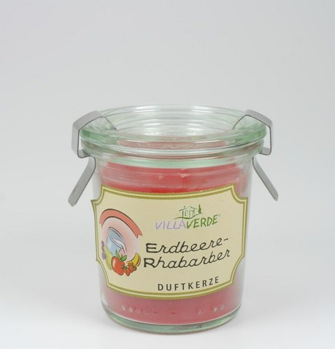 Duftkerze glas - glas, (+deckel)