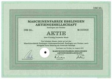 Maschinenfabrik Esslingen 1983 Esslingen GHH Nürnberg Linde Wiesbaden Daimler 5 