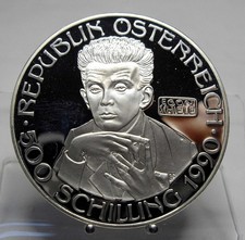 500 Schilling 1990, Schiele