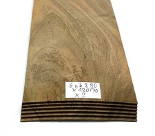 6 Blatt Nussbaum Sägefurnier Restaurierung Intarsien Barockkommode Biedermeier