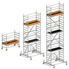 Layher Rollgerüst Zifa Sicherheitsaufbau P2 Fahrgerüst Rollrüstung