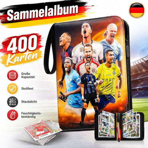 Sammelmappe 400 karten - sammelmappe,