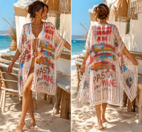 Kimono jacke überwurf - kimono,