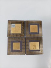 4 X KERAMIK CPU Intel/AMD 486 GOLD KERAMIK Computerschrott  PC Schrott Recycling