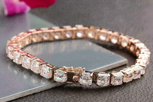 14k rose vergoldet - vergoldet, 6ct