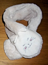Kinder Schal mit Katzenkopf aus Nicki ** für kleine Mädchen