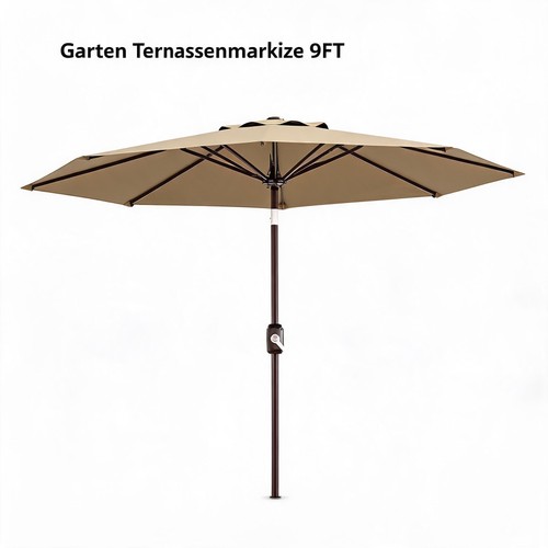 Sonnenschirm 270cm uv50 - 270cm, uv50+