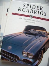 3 Bücher Spider Cabrios + Coupés + Luxusautos 1991
