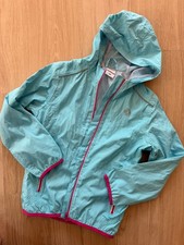 Mädchen Regenjacke Türkis