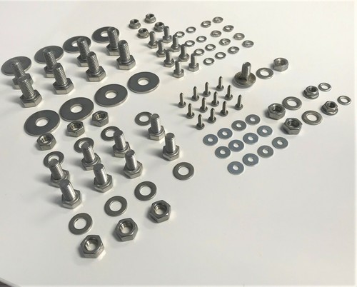 101 edelstahl schrauben set - 101,