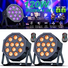 2x 120W Akku 12Led Par licht