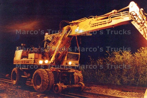 Lkw foto mobile excavator - foto,