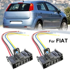 2x Widerstand Heizungsgebläse Gebläseregler Stecker Für Fiat Punto Punto Evo