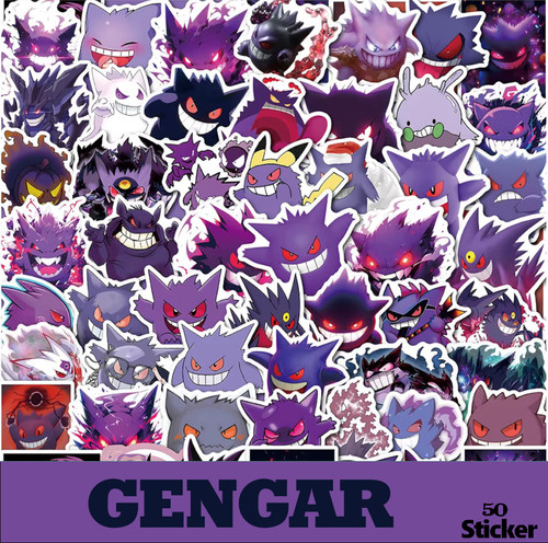 Pokémon gengar sticker - 50,