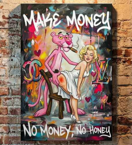 Pop art kunst rosarote - art,