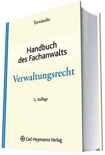 Handbuch des fachanwalts - des,