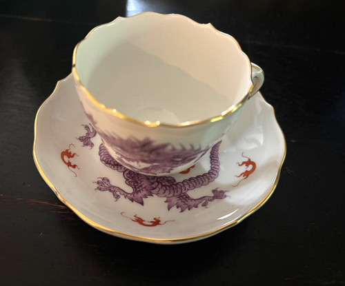 Meissen schwerter mokka mocca - mokka,