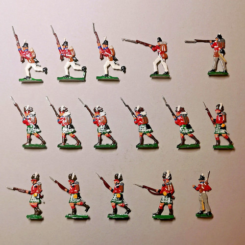 Konvolut zinnfiguren - 16,