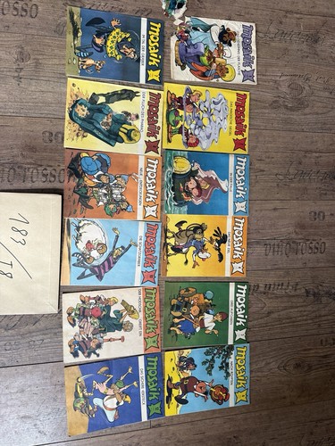 Mosaik hefte 1983 12 - hefte, 1-12