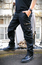 Hose, Worker, Cargo, Baggy,Metal, Military, Army, Security, Rock, Festival,S-3XL