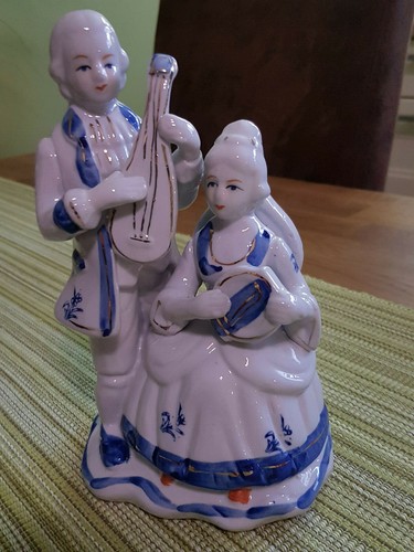 Vintage figur musizierendes - vintage,