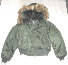 Original US-Air Force Fliegerjacke 1971 MIL-J-6278E N-2B Large Bomberjacke 1971