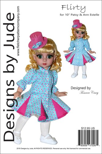 Flirty puppe kleidung - flirty, nähen