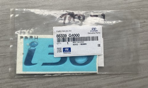 Hyundai i30 emblem heckklappe - emblem,