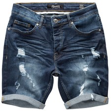 Herren jeansshorts bermuda - jeansshorts,