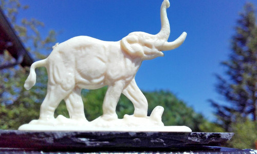 Elefant figur margarine union - elefant,