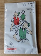 Schnittmuster 03, Ringier, Kindermode, Ärmelloses Westli für 7 Jahre,