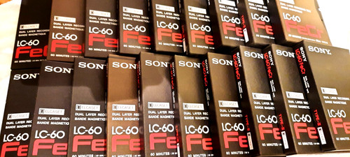 Sony elcaset cassetten - sony,