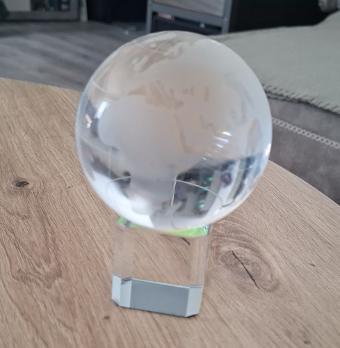 Glas briefbeschwerer kugel mit - briefbeschwerer,