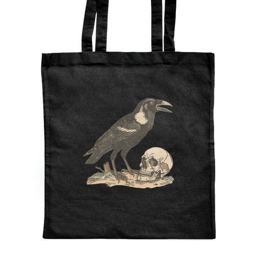 Shopper tasche krähe mit - shopper-tasche, 'krähe
